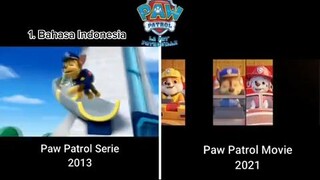 Lagu pembuka Paw patrol dalam 36 Bahasa