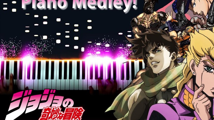 [Medley 10 menit "JoJo no Kimyou na Bouken" (memperingati 500.000 langganan YouTube)] Piano efek khu