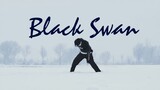 雪中跳防弹少年团新曲Black Swan 蓝精灵翻跳黑天鹅