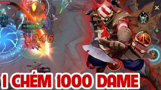 AutoChess MOBA | Sword Man với build full chí mạng cực chiến 1000 dame là dễ