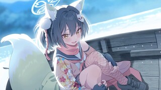 Live Anime Wallpaper - Kuda Izuna /Blue Archive/