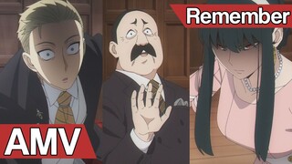 AMV SPY x FAMILY | Remember