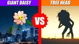 Giant Daisy vs Tree Head | SPORE