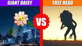 Giant Daisy vs Tree Head | SPORE