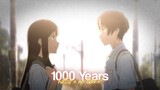 AMV Thousand Years || Anime Natsu e No Tunnel