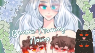 Gambar Mommy Noura (Ibunya si Kembar)