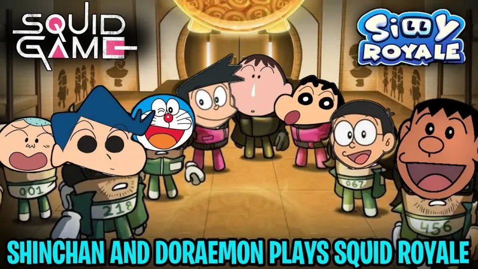 Shinchan and doraemon plays squid royale season 2 in devil amongst us 😂 | shinchan plays squid game - Bilibili Shinchan and doraemon plays squid royale season 2 in devil amongst us 😂 | shinchan plays squid game - Bilibili