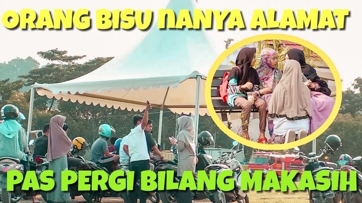Orang Bisu Nanya Alamat Pas Pergi Bilang Terima kasih - Prank Indonesia || Fadya