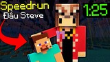 Mình Speedrun Lấy Đầu Steve Trong Minecraft