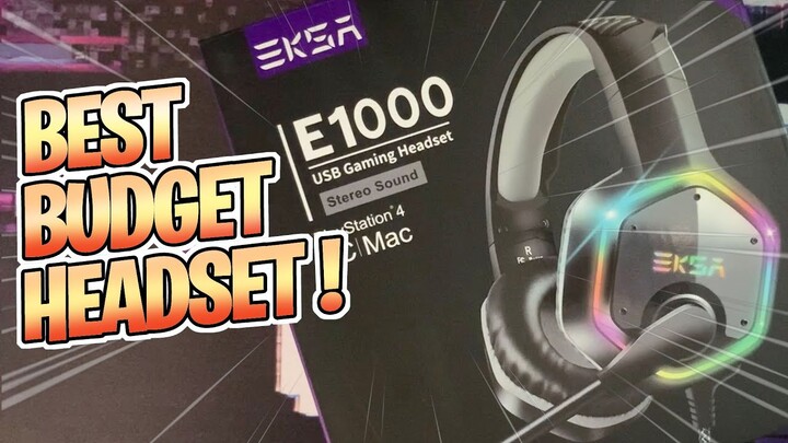 EKSA E1000 - BEST SELLING BUDGET GAMING HEADSET!