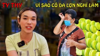 TY THY tiết lộ lý do CÔ BÁNH DA LỢN nghỉ làm - Ty Thy Vlog Gỏi đu đủ