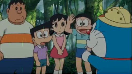 khám phá RỪNG SÂU với nhóm Doraemon - Bilibili