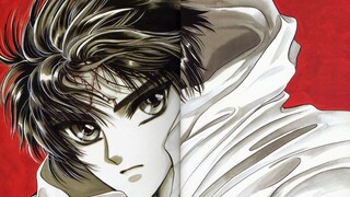 【CLAMP】世纪末经典群像剧《X战记》插画集 XIllustrated 欣赏