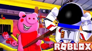 Stuck in PIGGY'S FACTORY!! - Roblox Piggy