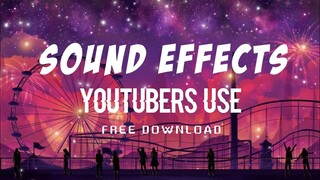 30 POPULAR SOUND EFFECTS YOUTUBERS USE (FREE DOWNLOAD) | Peachy Grace