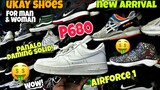 P680 na airforce 1 solid at madami pa iba!ukay shoes new arrival part 2,relax apartel aurora cubao