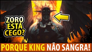 A RAÇA QUE NÃO TEM SANGUE? EXPLICANDO PORQUE ZORO NÃO CONSEGUE FAZER KING SANGRAR!!