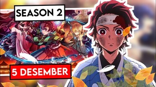 Tanggal Rilis Demon Slayer Season 2 / Kimetsu No Yaiba Season 2 | 6 HARI LAGI!