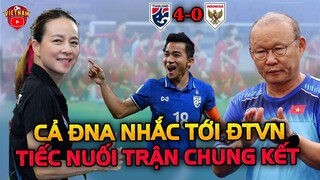 Vừa Đá Xong Chung Kết, CĐV ĐNA Nhắc Tới ĐTVN Mà Tiếc Nuối, Thái Lan Thắng 4-0