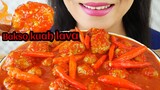 MAKAN BAKSO KUAH LAVA CABE RAWIT SUPER PEDAS | ASMR MUKBANG INDONESIA