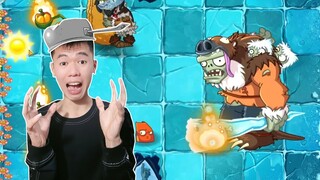 Plants vs Zombies 2 #33: Nhân BiBi Đụng Độ Zombie Khổng Lồ Ở Map Băng Giá | PVZ 2