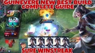 GUINEVERE NEW BEST BUILD 2021! DON'T USE SHADOW BLADE! - TOP 1 METROPOLITAN CYCLOPS - MOBILE LEGENDS