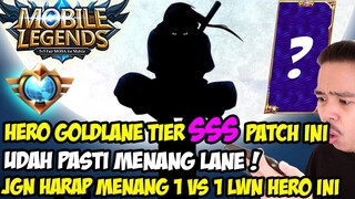 SUMPAH KALIAN GOLDLANER WAJIB COBA HERO INI TIER SSS+ DI SEASON INI ! LAWAN SIAPA AJA KUAT BANGET !