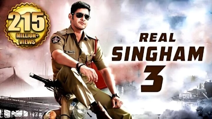 Real Singham 3 - Big Budget Hindi Dubbed Movie | South Movie | Mahesh Babu's Blockbuster South Hindi