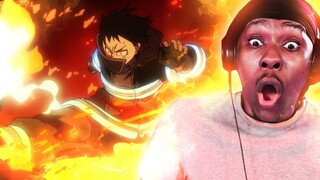MY FIRST TIME WATCHING FIRE FORCE!! Fire Force Episode 1 REACTION!!