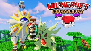 MineCraft Luckyblock Pokemon - แข่งกันจับโปเกม่อนในตำนาน