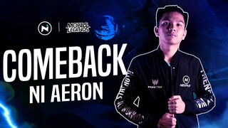 ANG COMEBACK NI AERON (Aeron Mobile Legends Full Gameplay)