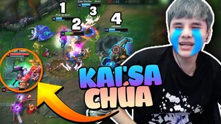 GẶP NGAY KAISA BIẾT CHƠI GẦY CŨNG PHẢI BÓ TAY CHÀO THUA | GẦY BEST LEESIN