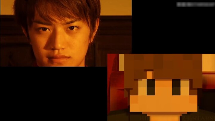 [MAD]Reproduce OP of <Masked Rider DCD> in Minecraft style