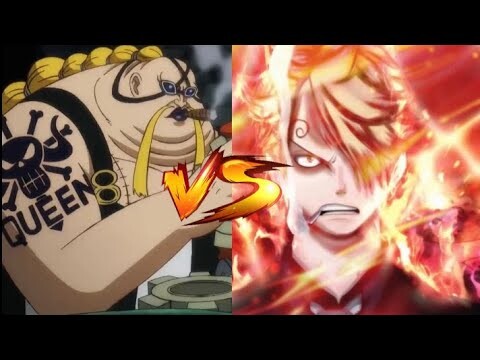 Sanji Vs Queen Full Fight Manga