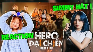 MẶP DORAM BẤT NGỜ ĐỘ DỄ THƯƠNG CỦA SIMMY KHI REACTION ''HERO TEAM ĐẠI CHIẾN FREE FIRE ''