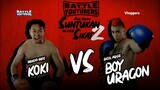Battle of The Youtubers - Koki Vs Boy Uragon (Boxing Match) Suntukan ng mga Sikat 2 #makagago