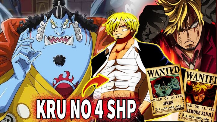 SANJI TURUN PANGKAT? JINBEI RESMI MENGGESER POSISI SANJI DI BAJAK LAUT TOPI JERAMI