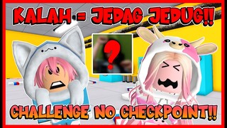 CHALLENGE NO CHECKPOINT !! KALAH = JEDAG JEDUG !! ATUN ATAU MOMON ?? Feat @MOOMOO Roblox Indonesia