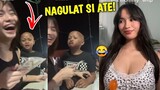 NAGULAT SI ATE SA GINAWA NI TOTOY! haha Pinoy Memes Funny Videos