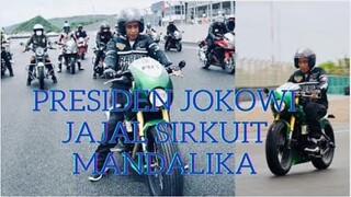 Motor Custom Presiden Jokowi Tiba siap jajal sirkuitss Mandalika