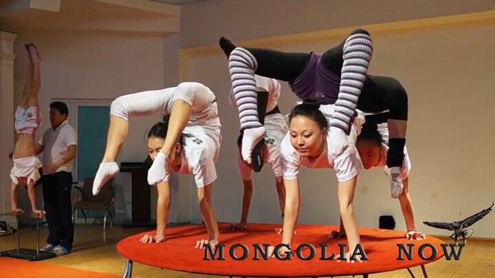 Mongolian Acrobatic Troupe Exercise Room