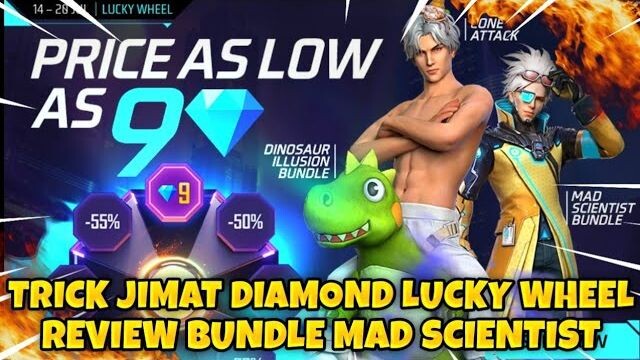 BORONG LUCKY WHEEL HARGA YANG MURAH !! MAD SCIENTIST BUNDLE | FREE FIRE