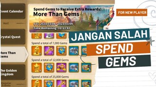 TIPS EVENT MORE THAN GEMS