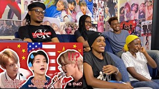 seventeen foreign line vs. the korean language (REACTION)