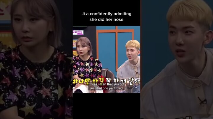 Song jia confidently admitting she did her nose. #shorts #songjia #freezia #singleinferno #netflix