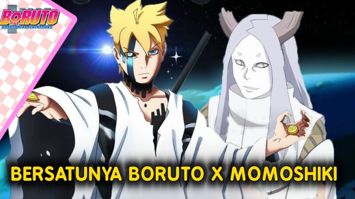 BORUTO TWO BLUE VORTEX CHAPTER 15-BERSATUNYA BORUTO DAN MOMOSHIKI-Fanfic