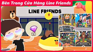 Hé Lộ trong Cửa Hàng Line Friends, Nhận KC, Parkour Tháp Đôi || Play Together