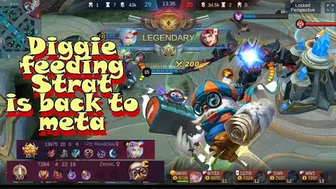Diggie Feeding Strat makes my Ling Legendary (Ling Gameplay)