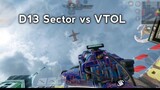 D13 Sector vs VTOL and stealth chopper in CODM