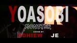 【Adhiew x JE】 Ayase / YOASOBI - 怪物 Kaibutsu / Monster (Cover)